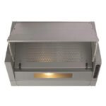 CDA EIN60FSI 60cm Integrated Cooker Hood - Silver