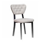 Sierra Quilted Back Dining Chair - Metal Frame