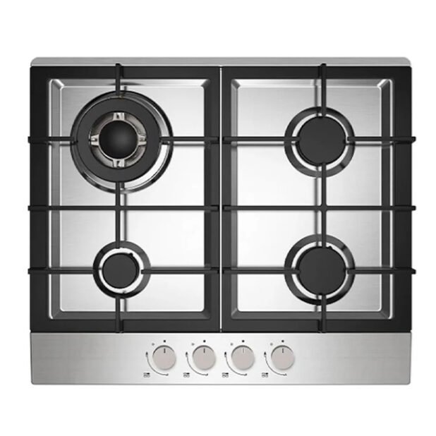 Statesman GH61SS 60cm 4 Zone Gas Hob Stainless Steel