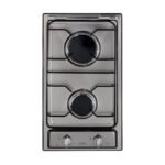 CDA HCG 301 SS 2 BURNER GAS HOB WITH FLAME