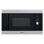 Hotpoint MF20G IX H Built-in Microwave with Grill - Black