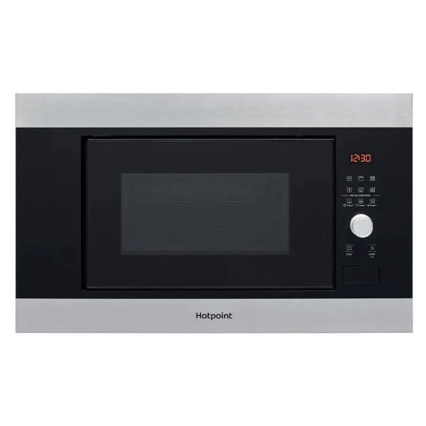 Hotpoint MF20G IX H Built-in Microwave with Grill - Black