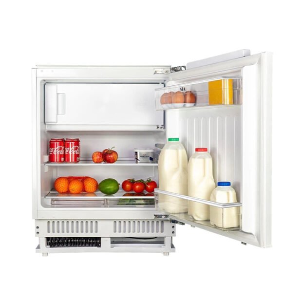 SIA UB01FIB Integrated Under-Counter Fridge With Icebox In White