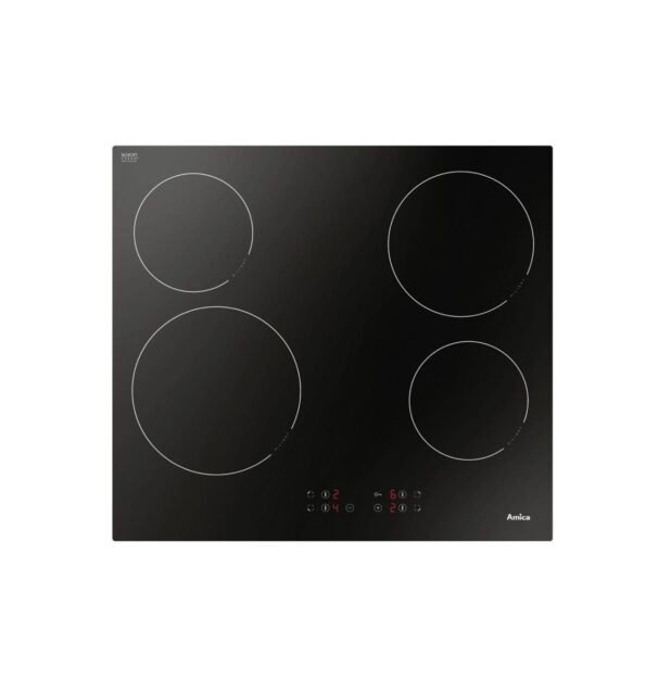 Amica ACH6420FR 60cm 4 Burner Built-in Ceramic Touch Control Hob - Image 4