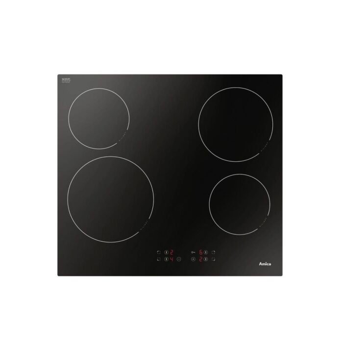 Amica ACH6420FR 60cm 4 Burner Built-in Ceramic Touch Control Hob - Image 4