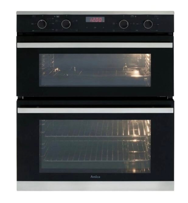 Amica ADC700SS Built Under Double Oven- Stainless Steel - Image 2