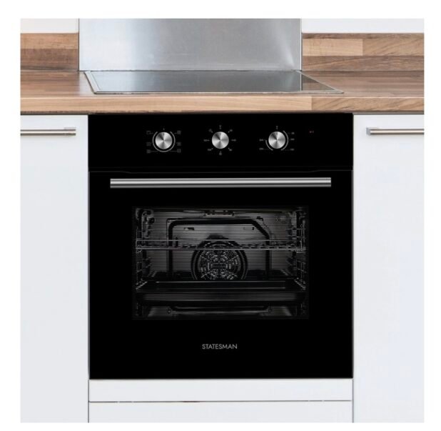 Statesman BSF60SS Built-In Electric Single Oven Stainless Steel - Image 2