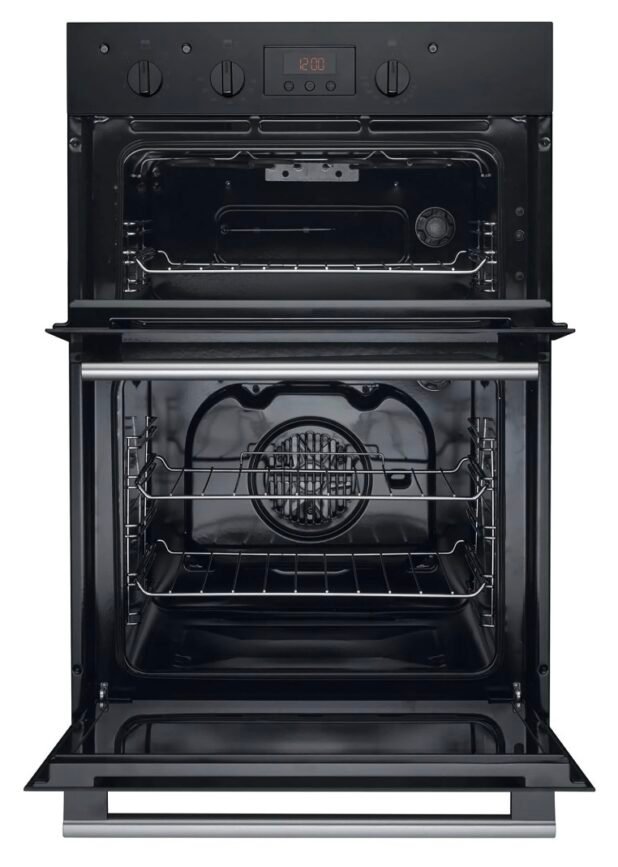 HOTPOINT Class 2 DD2 540 BL Black Electric Built-in Double Oven - Image 2