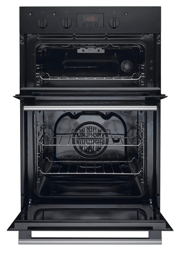HOTPOINT Class 2 DD2 540 BL Black Electric Built-in Double Oven - Image 2