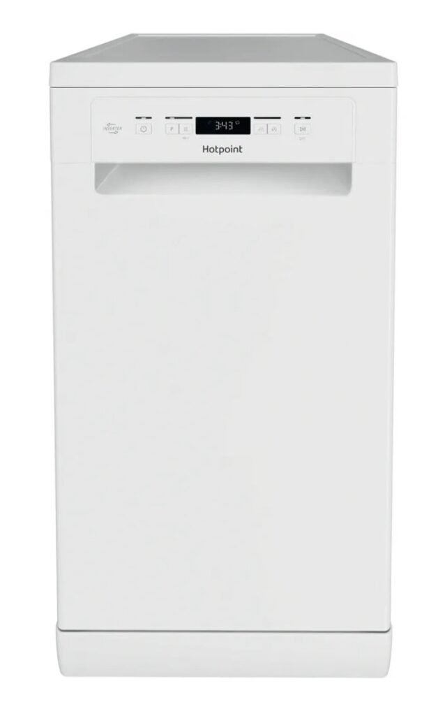 Hotpoint HSFCIH 4798 FS UK Slimline Free Standing Dishwasher - White - Image 4