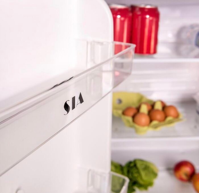 SIA LFS01WH 48cm White Freestanding 91L Under Counter Larder Fridge - Image 5