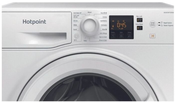 Hotpoint NSWM 946 W UK 9kg Freestanding Washing Machine - Image 2