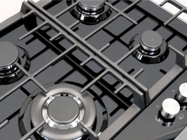 Teknix SCGH91B Black 90Cm 5 Burner Gas Hob - Image 2