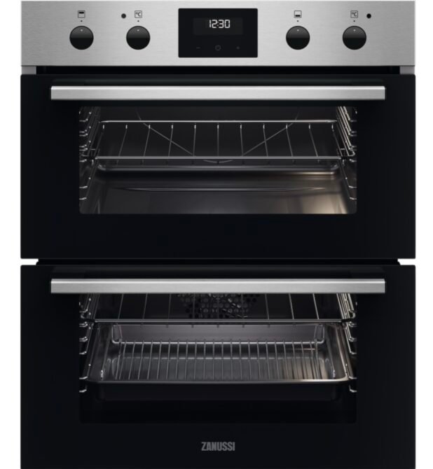 Zanussi ZPHNL3X1 Built-Under Electric Double Oven - Image 2