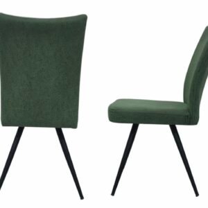 Sahra Dining Chair - Grey Black Legs - Image 2