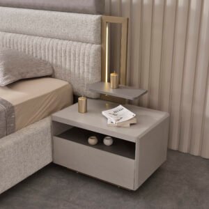 Alara  Bedroom  Night Stand with Touch Light - Set of  2 - Image 4