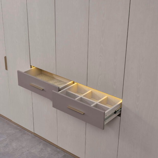 Alara Bedroom Collection 5 Door Wardrobe - Image 2