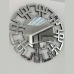 Emmile Tetris Roman Clock - Silver