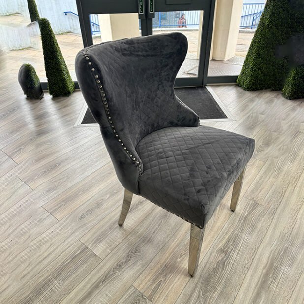 Lioness Lion Knob Dining Chair