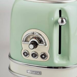Ariete AR5514 Vintage 2 Slice Toaster - Green - Image 2