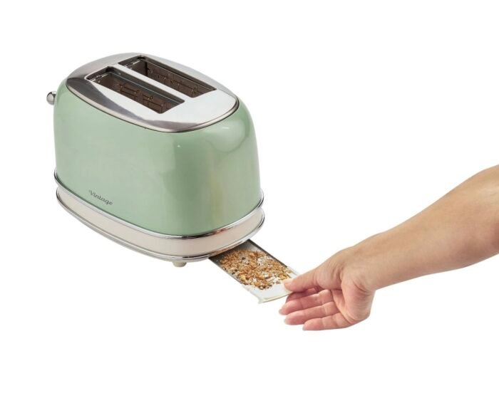 Ariete AR5514 Vintage 2 Slice Toaster - Green - Image 3