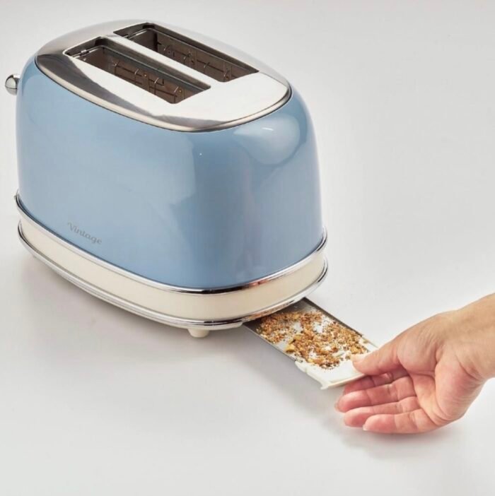 Ariete AR5515 Vintage 2 Slice Toaster - Blue - Image 3