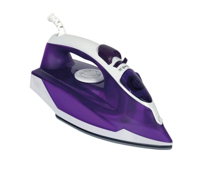 Igenix IG3122 Power Stream 2200W Steam Iron - Purple & White