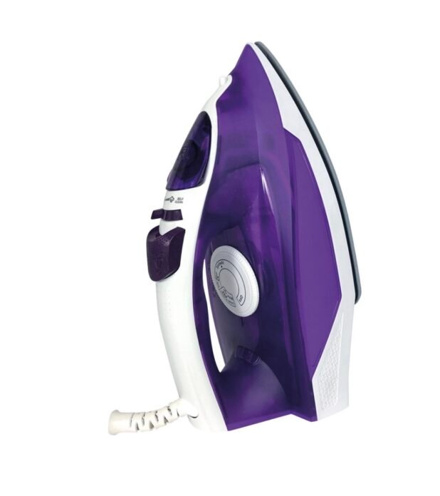 Igenix IG3122 Power Stream 2200W Steam Iron - Purple & White - Image 4