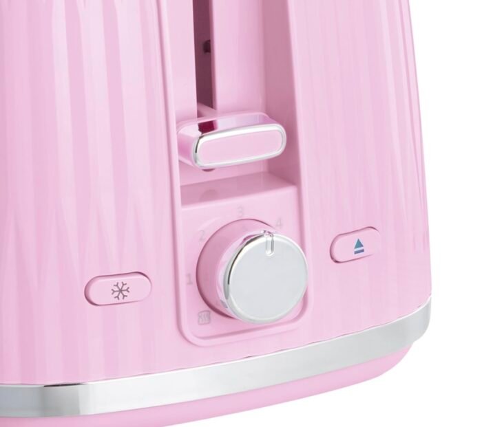 Russell Hobbs RH7362 2 Slice Eden Toaster - Raspberry - Image 3