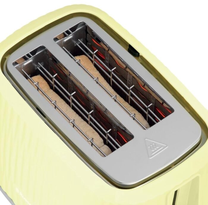 Russell Hobbs RH7363 2 Slice Eden Toaster - Lemon