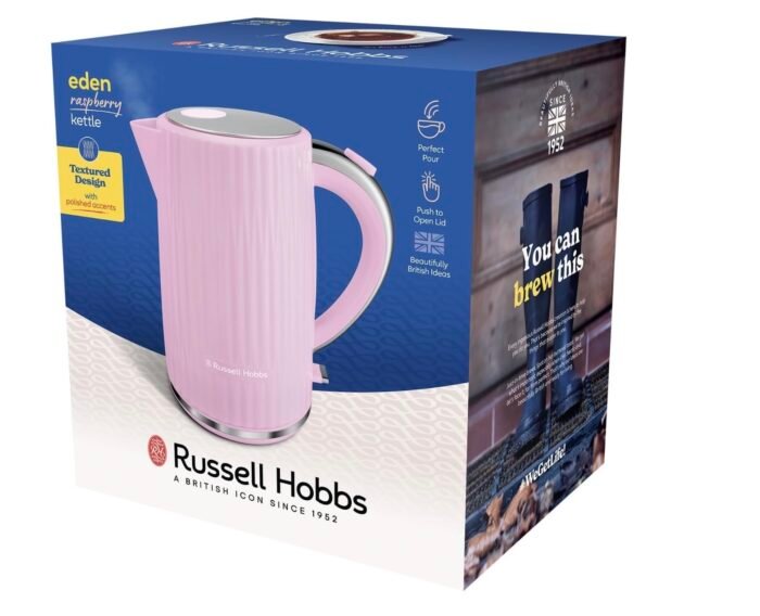 Russell Hobbs RH7372 1.7L Eden Kettle - Raspberry - Image 5