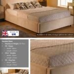 E Home Small Double Upholsed Bed