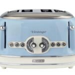 Ariete AR5605 Vintage 4 Slice Toaster - Blue
