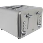 Igenix IG3204 4 Slice Toaster - Stainless Steel