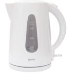 Igenix IG7105, Cordless Jug Kettle, Removable Washable Filter, 1.7 Litre, 3000W - White