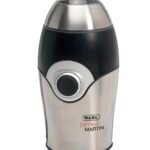 Wahl James Martin WL5950 Mini Grinder, Electric Grinders Ideal for Coffee, Nuts and Spices, Safety Lock-in Lid, Brushed Stainless Steel, 150W, Bullet Design, Corded - Brushed Steel